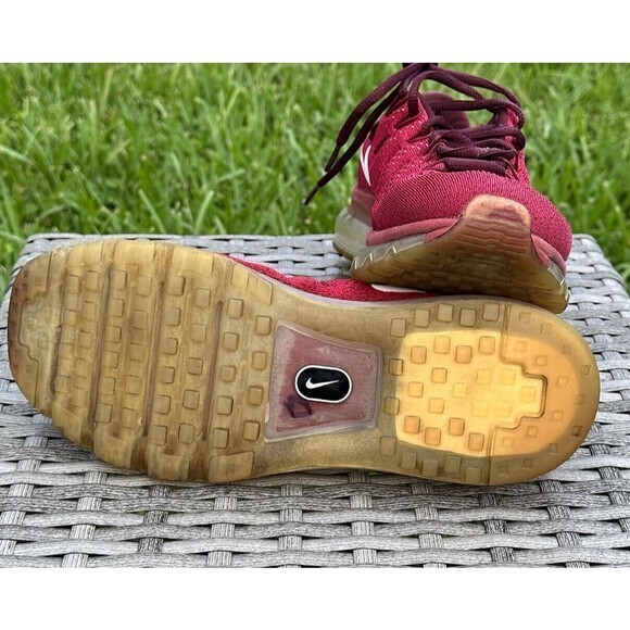 NIKE AIR MAX‎ 2016 University Red Black 806771-601 Running Shoes - Picture 5 of 7